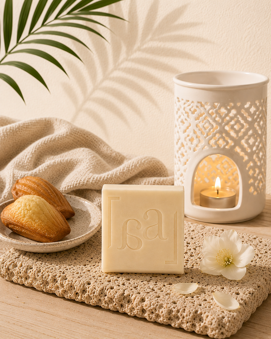 Fondant parfumé la Madeleine Anthologia — ambiance madeleine