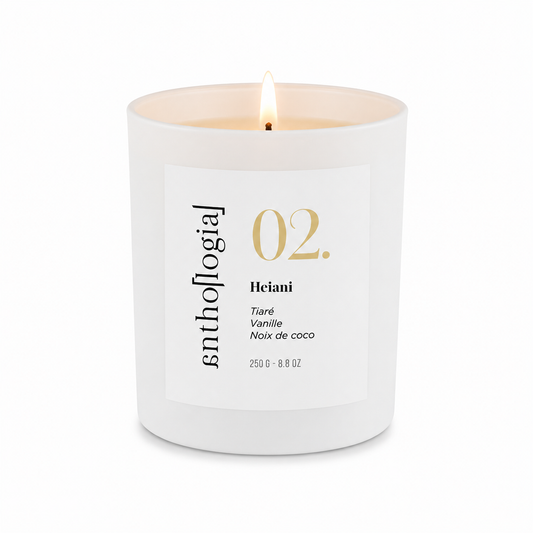 Bougie parfumée 02. Heiani