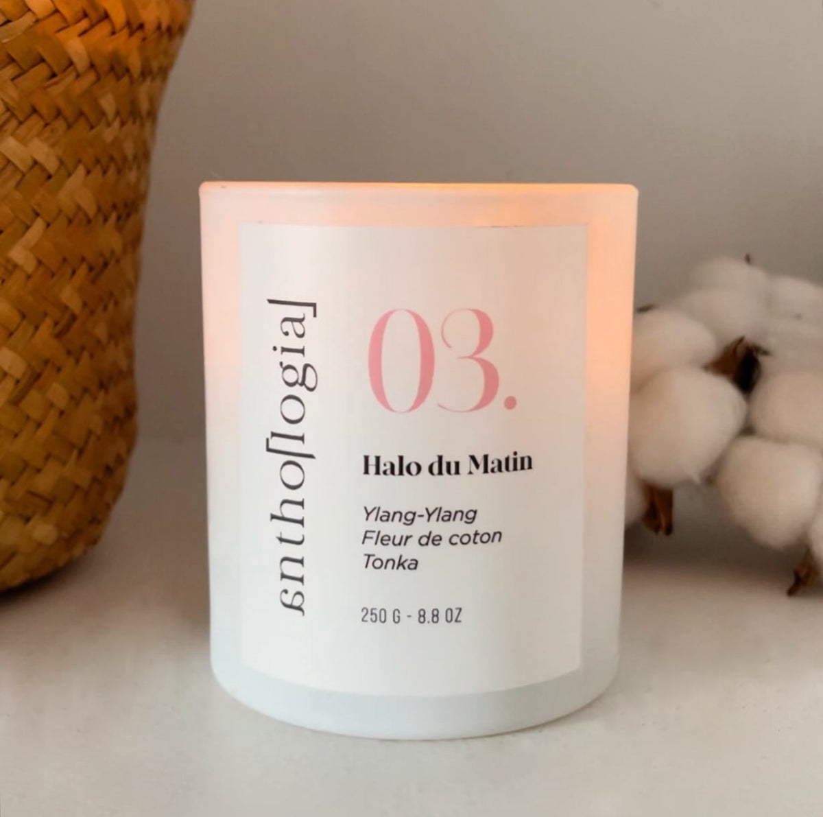 Bougie parfumée 03. Halo du Matin
